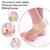Half heel Anti Crack Silicon Gel Heel And Foot Protector Moisturizing Socks for Foot Care, Pain Relief And Heel Cracks