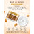 Spantra Almond Body Yogurt Non Sticky Texture Lightweight Cream Intense Moisturization 250 gm Unisex (Pack of 1)