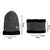 Handcuffs Winter Beanie Hat Scarf Set 2-Pieces Warm Knit Hat Thick Fleece Lined Winter Hat  Scarf For Men Women (Grey)