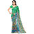 Dori Women's Green Printed Georgette Saree With Blouse
