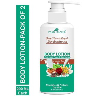                      Park Daniel Body Lotion Enrich With Cocoa & Shea Butter For Deep Nourishing & Skin Brightening (Pack Of 1)                                              