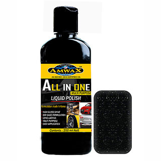                       Amwax All In One Polish 250 Ml for Car and Bike (Cap)                                              