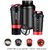 Spider Smart Protein Shaker Bottle for gym with 2 Storage Extra Compartment 500 ml Shaker