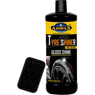                       AMWAX TYRE SHINER 1 Liter (Spray)                                              