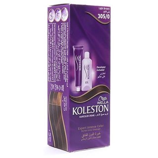 Koleston Hair Color Creme Light Brown 305/0 Koleston Hair Color Creme Light Brown 305/0