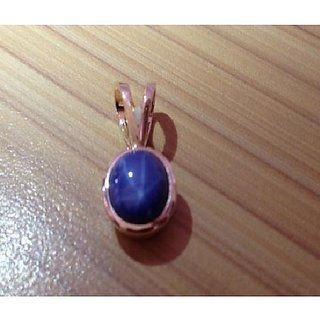 JAIPUR GEMSTONE-5.75 Ratti Amazing Quality Beautiful and Unique Star Sapphire Stone Pendant for Unisex JAIPUR GEMSTONE-5.75 Ratti Amazing Quality Beautiful and Unique Star Sapphire Stone Pendant for Unisex