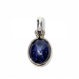                       JAIPUR GEMSTONE-Natural Certified Beautiful 5.00 Carat Star Sapphire Stone Pendant For Men and Women                                              