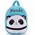 Kids School Bag Panda Soft Plush Backpacks Cartoon Baby Boys/Girls Plush Bag  (Blue, White, 10 L)
