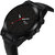 Relish Casual Watch for Men's Boy's RE-BB8012 (Black Colored Strap)