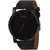 Relish Casual Watch for Men's Boy's RE-BB8015 (Black Colored Strap)