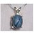 JAIPUR GEMSTONE-5.25 Ratti Beautiful  Unique Star Sapphire Premium Star Effect Blue Color Stone Pendant