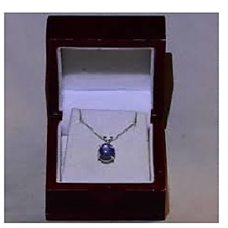                       CEYLONMINE-5.25 Carat Star Sapphire Natural Stone Original Certified by Lab Loose Gemstone Pendant                                              