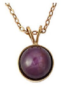 JAIPUR GEMSTONE-Natural Star Ruby Gemstone 5.5 Carat Original by Lab Certified Supernatural Star Ruby Gemstone Pendant