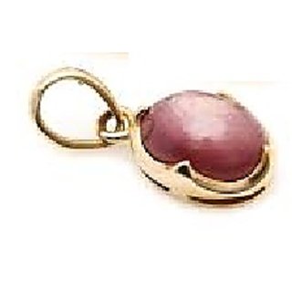                       JAIPUR GEMSTONE-Star Ruby Rashi Ratan Highly Precious Star Ruby Gemstones 5.50 Ratti Unheated Unreated Pendant                                              