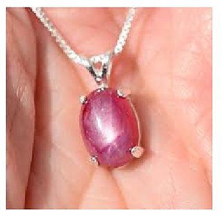 JAIPUR GEMSTONE-Star Ruby Rashi Ratan Highly Precious Star Ruby Gemstones 5.50 Ratti Unheated Unreated Pendant JAIPUR GEMSTONE-Star Ruby Rashi Ratan Highly Precious Star Ruby Gemstones 5.50 Ratti Unheated Unreated Pendant