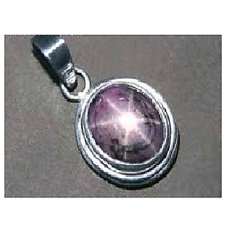                       JAIPUR GEMSTONE-5.25 Carat / 5 Ratti Star Ruby Stone Natural Stone Original Certified Pendant by Lab Loose Gemstone                                              