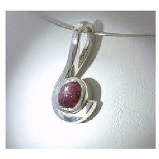 CEYLONMINE-Gemstone 5.5 Carat / 5.25 Ratti Natural and Precious Star Ruby Gemstone Pendant By Lab Certified CEYLONMINE-Gemstone 5.5 Carat / 5.25 Ratti Natural and Precious Star Ruby Gemstone Pendant By Lab Certified