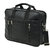 MATRICE laptop cum messenger bag with black faux vegan leather(NE-S-0786-Black)