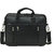 MATRICE laptop cum messenger bag with black faux vegan leather(NE-S-0786-Black)