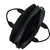 MATRICE laptop cum messenger bag with black faux vegan leather(NE-S-0790-Black)