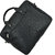 MATRICE laptop cum messenger bag with black faux vegan leather(NE-S-0790-Black)