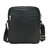 MATRICE messenger bag with black faux vegan leather(NE-S-0791-Black)