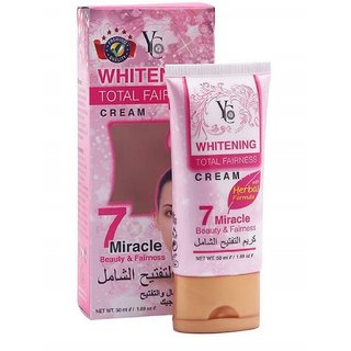 YC Whitening Total Fairness Cream with Herbal Formula - 50ml