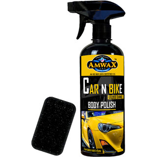 Amwax Car and Bike Body Polish 500 Ml (Gun Spray)