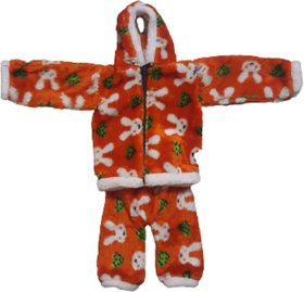 Baby Girls Winter Hoodies With Bottom Set For 6 To 9 Month Old Kids