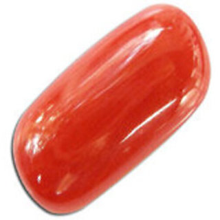                       Kesar Zems 10.25 ratti Red coral stone original precious stone Red coral for astrological purpose                                              