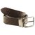 Nahsoril Genuine Leather Brown  Black Color Belt With Super Heavy Reversible Pin Buckle - L-016
