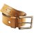 Nahsoril Genuine Leather Tan Color Belt With Super Heavy Pin Buckle - L-019