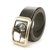 Nahsoril Genuine Leather Black Color Belt With Super Heavy Pin Buckle - L-021