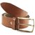 Nahsoril Genuine Leather Brown Color Belt With Super Heavy Pin Buckle - L-022