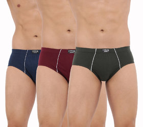 Dollar Bigboss Men's Assorted Pack of 3 Midas Under Elastic Brief