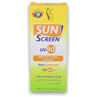                       YC SUN SCREEN UV 90 PROTECTION CREAM 100ml                                              