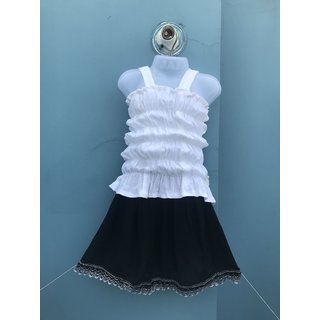 cute stylish top  skirt set