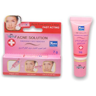                       Yoko Acne Solution Emergency Spot Remover Cream 7g                                              