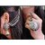 Silver Jewellry Oxidised Black Maang Tikka With Earring for Women  Girls