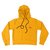 Ezee Sleeves Kids Solid Poly Cotton Hooded Full Sleeve Sweatshirt - Yellow