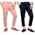 Ezee Sleeves Men's Casual Lycra Pants Stretchable with Less Weight - Pack of 2