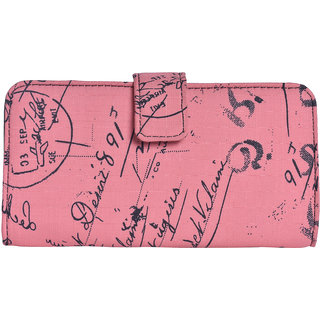                       Style Bite Women Stylish Pink  Frame Wallet                                              