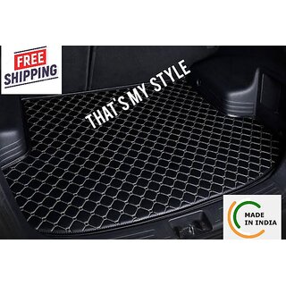 That's My Style Luxury PU Leather Car Dicky/Trunk/Boot Mat For MAHINDRA XUV 300