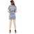 Nivcy Women Solid Nightwear Slaty (Small)