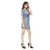 Nivcy Women Solid Nightwear Slaty (Small)