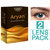 Aryan Quarterly Disposable Color Contact lens for Men and Women Pack of 2 - Cool Turquise (-0.25)
