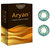 Aryan Quarterly Disposable Color Contact lens for Men and Women Pack of 2 - Cool Turquise (-0.75)