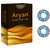 Aryan Quarterly Disposable Color Contact lens for Men and Women Pack of 2 - Midnight Blue (-1.00)