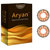 Aryan Quarterly Disposable Color Contact lens for Men and Women Pack of 2 - Sweet Honey (-3.75)