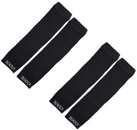 Cotton cool uv-Protection arm Sleeves driving hiking sports biking cycling sunburn dust pollution protection(2 Pair)